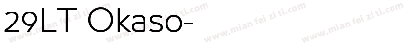 29LT Okaso字体转换
